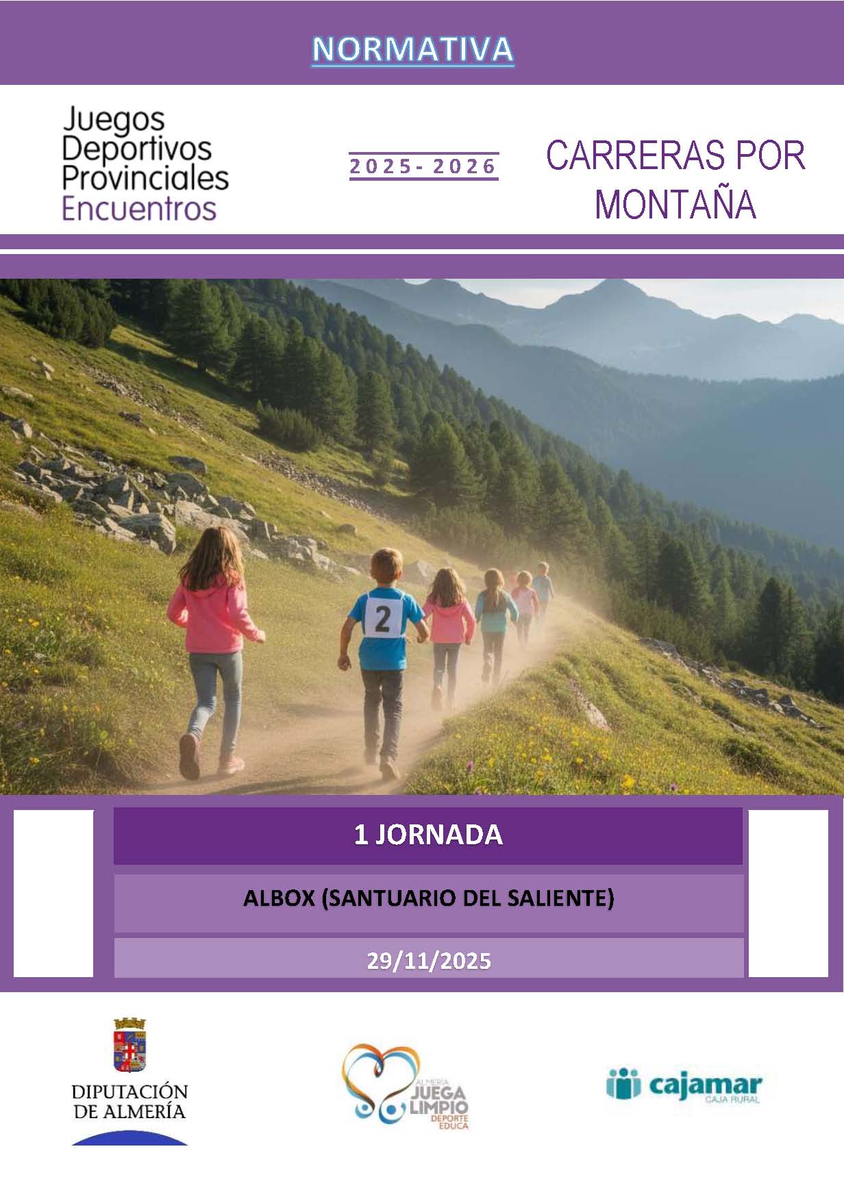 Encuentro Educativo de Promoción de Carreras por Montaña. Albox 29-11-25